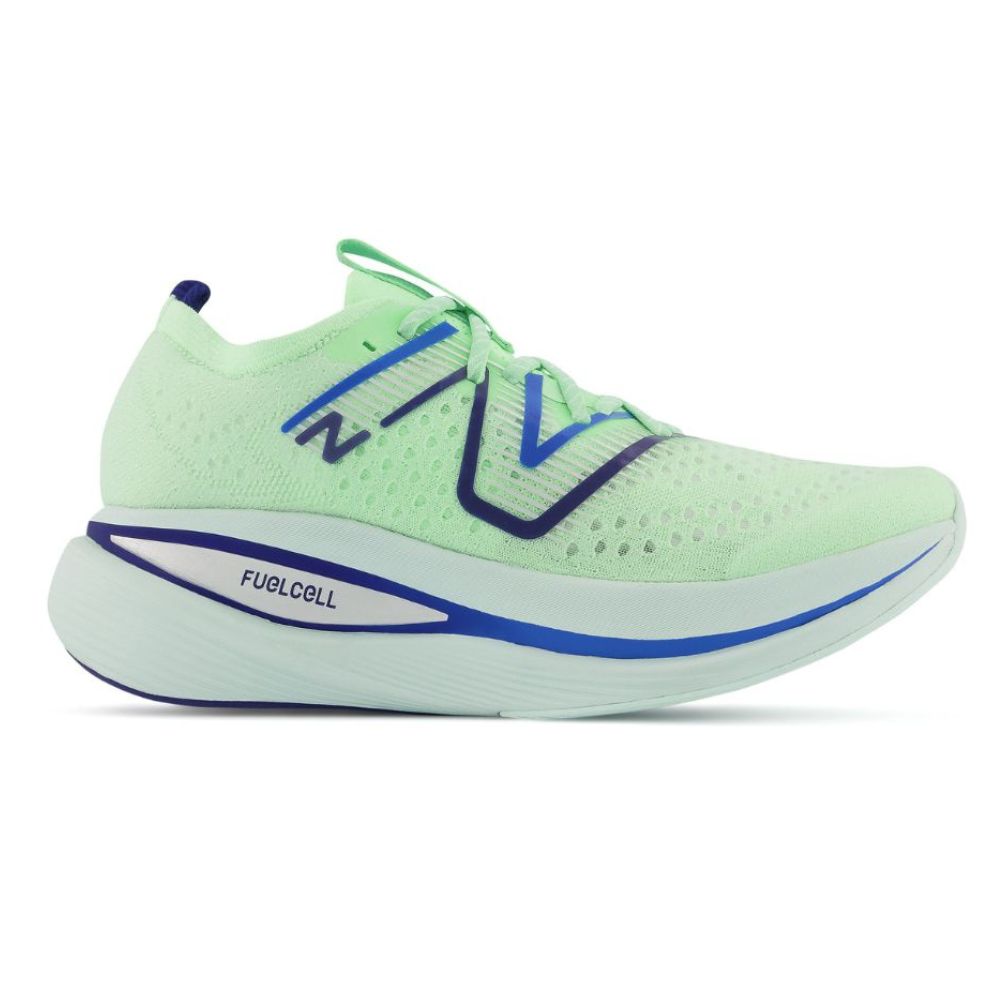 New Balance Men's FuelCell SuperComp Trainer Men's Shoes - BlackToe Running#colour_vibrant-spring-glo