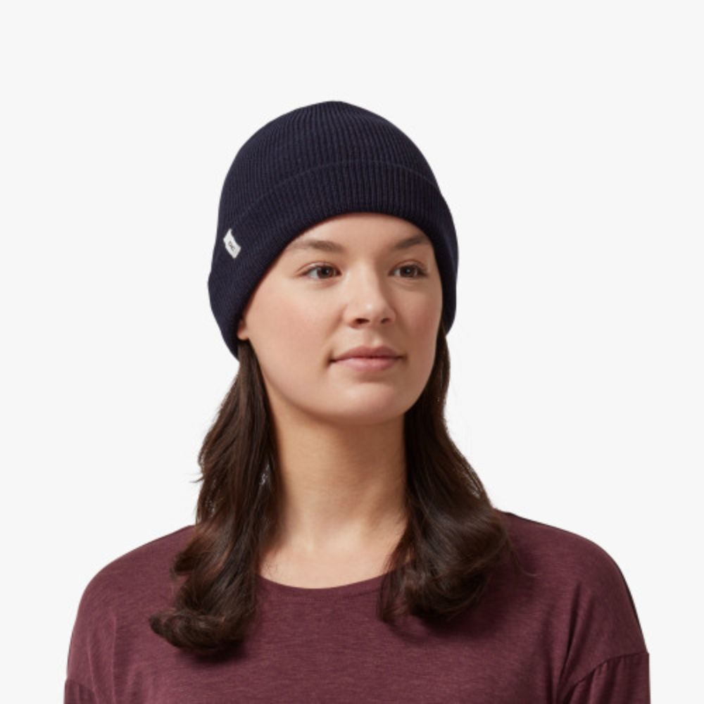 On Running Merino Beanie Headwear - BlackToe Running#colour_navy-blue