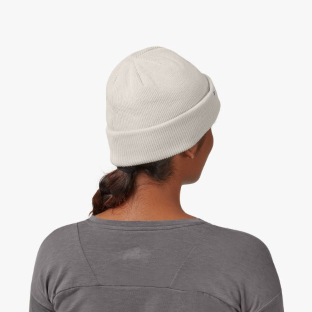 On Running Merino Beanie Headwear - BlackToe Running#colour_white