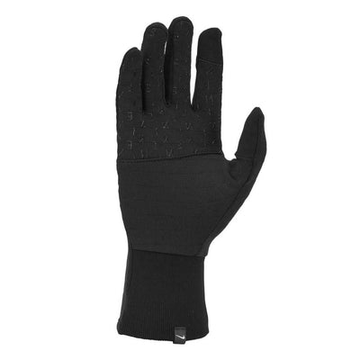 Nike Women's Sphere 4.0 Running Gloves Gloves - BlackToe Running#colour_black-silver-black