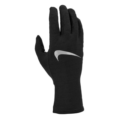 Nike Women's Sphere 4.0 Running Gloves Gloves - BlackToe Running#colour_black-silver-black