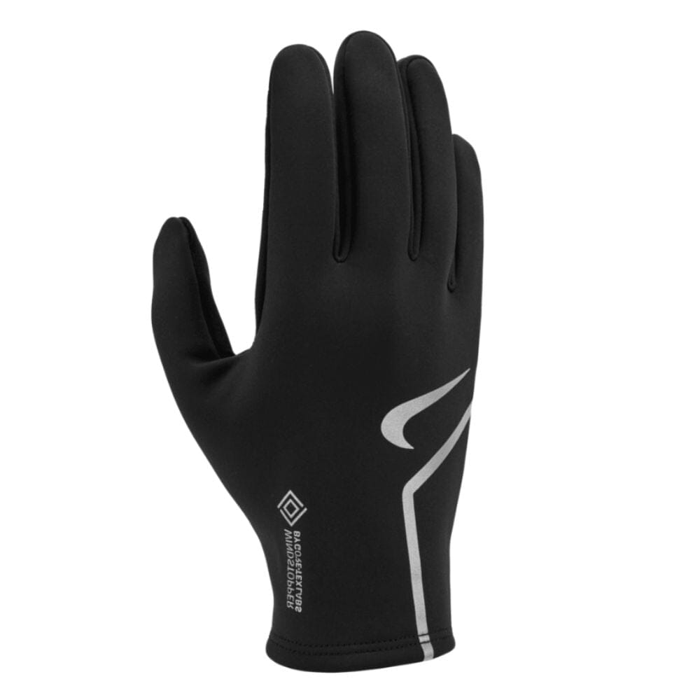 Nike Gore-Tex Running Gloves Accessories - BlackToe Running#colour_black-black-silver