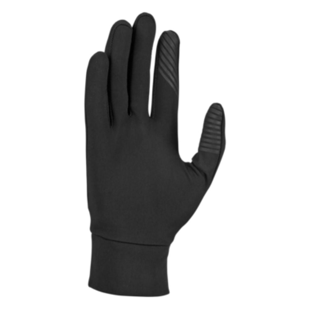 Nike Men's Lightweight Tech Running Gloves Accessories - BlackToe Running#colour_black-silver-black