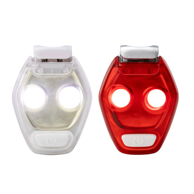 HyperBrite Mini Strobe - 2 Pack Visibility - BlackToe Running - 