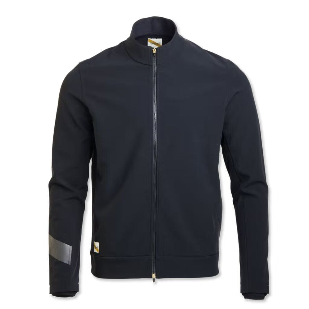 Tracksmith Men's NDO Jacket Men's Tops - BlackToe Running#colour_black