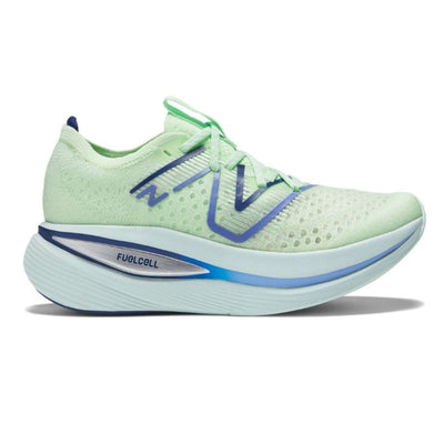 New Balance Women's FuelCell SuperComp Trainer Women's Shoes - BlackToe Running#colour_vibrant-spring-glo