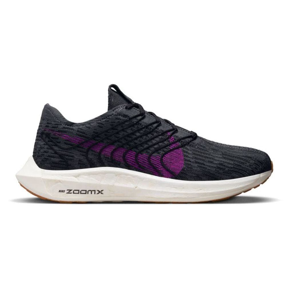 Nike Men's Pegasus Turbo Next Nature - BlackToe Running#colour_black-vivid-purple-anthracite
