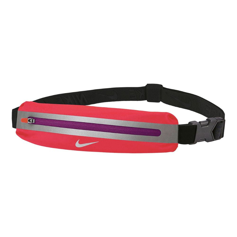 Nike Slim Waist Pack 3.0 - BlackToe Running#colour_bright-crimson-black-silver