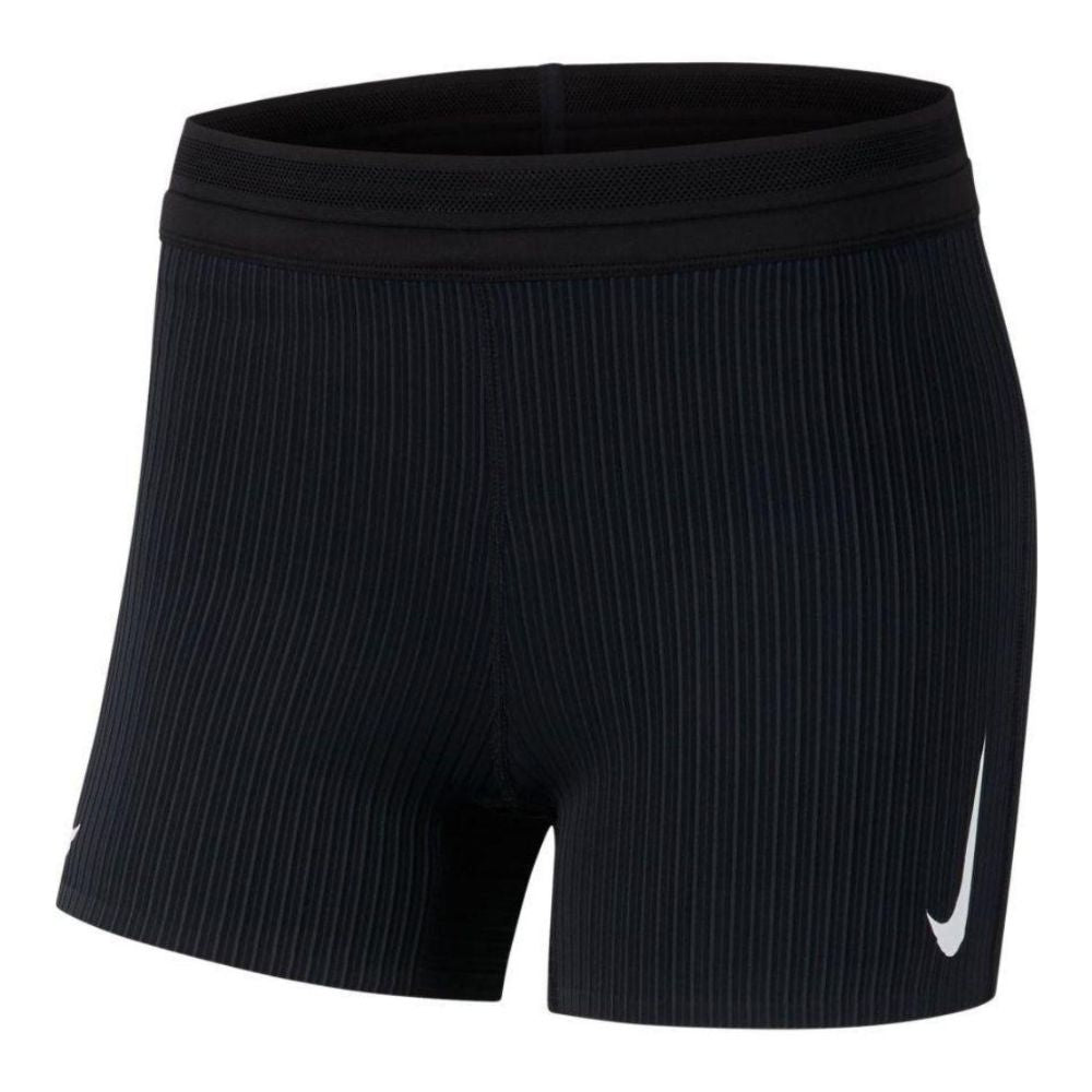 Nike Women's AeroSwift Tight Shorts Women's Shorts - BlackToe Running#colour_black