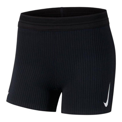 Nike Women's AeroSwift Tight Shorts Women's Shorts - BlackToe Running#colour_black