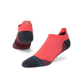 Stance Ultra Ultralight Cushion Tab Socks - BlackToe Running#colour_neon-pink