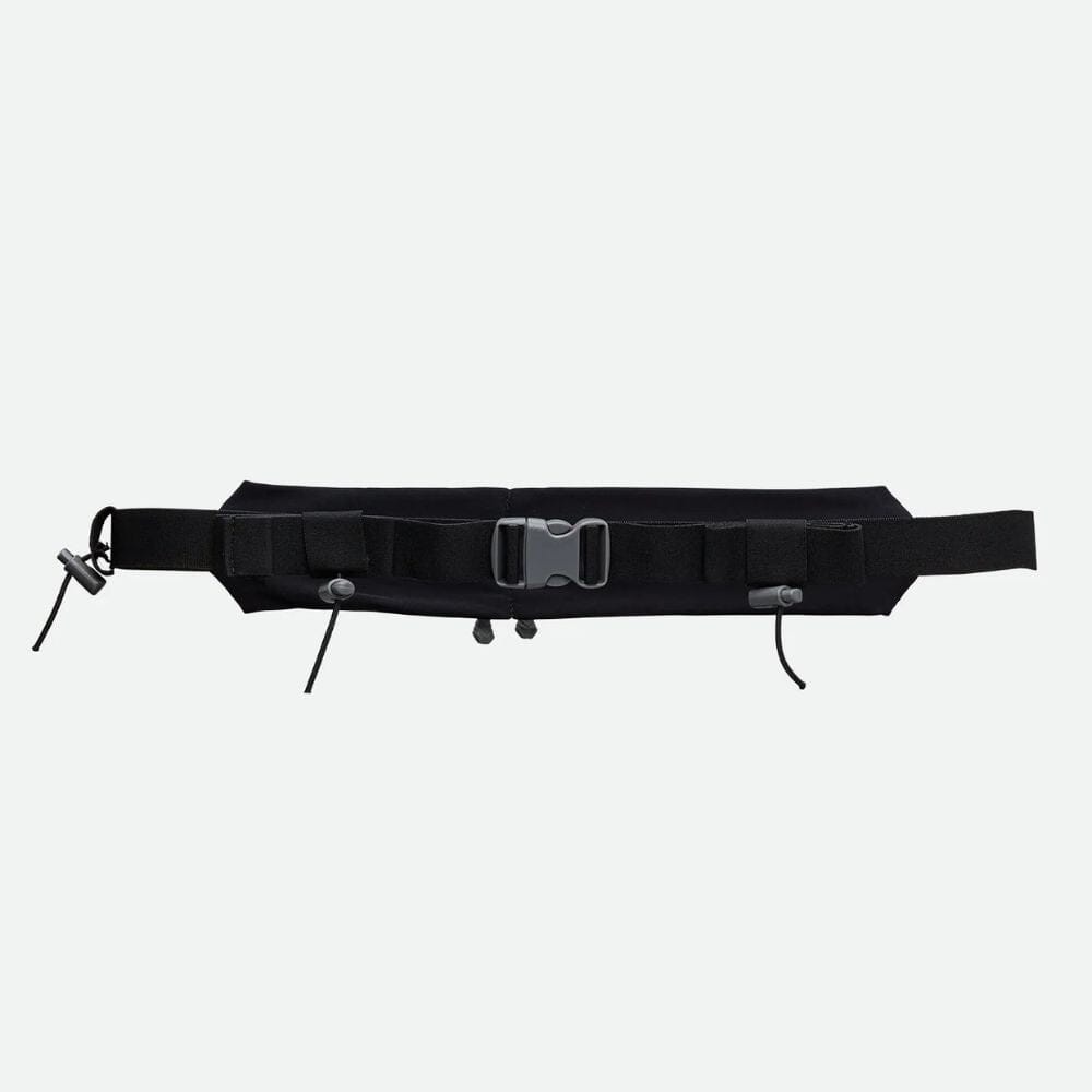 Nathan Mirage Pak Plus Adjustable Belt Accessories - BlackToe Running#colour_black-reflective-silver