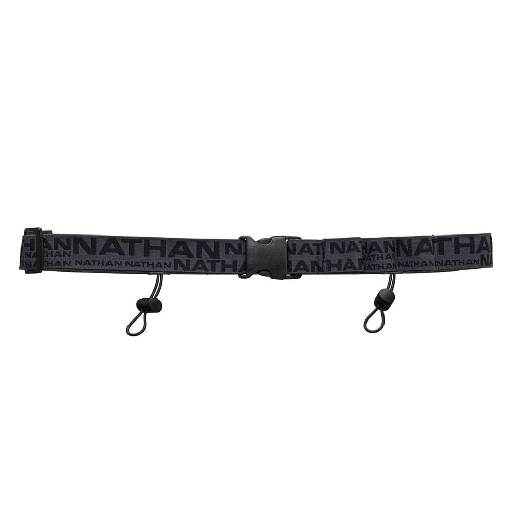 Nathan Race Number Nutrition Belt Accessories - BlackToe Running