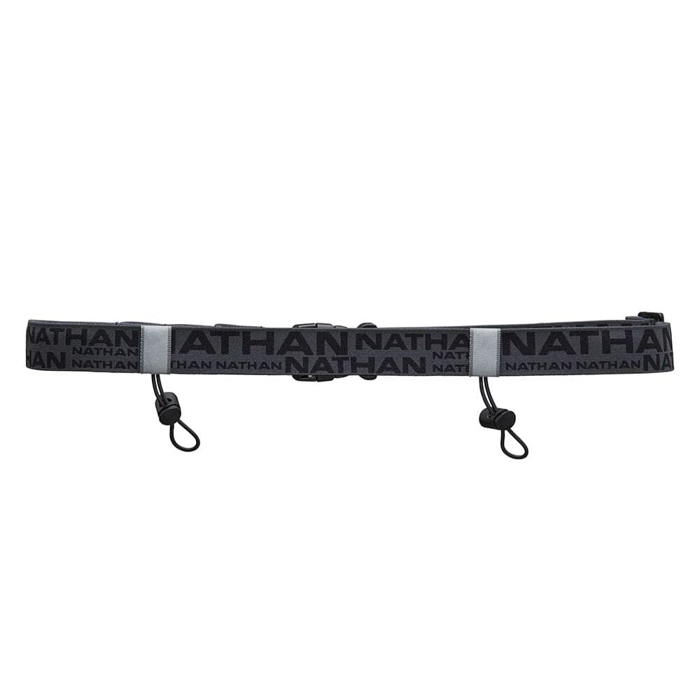 Nathan Race Number Nutrition Belt Accessories - BlackToe Running