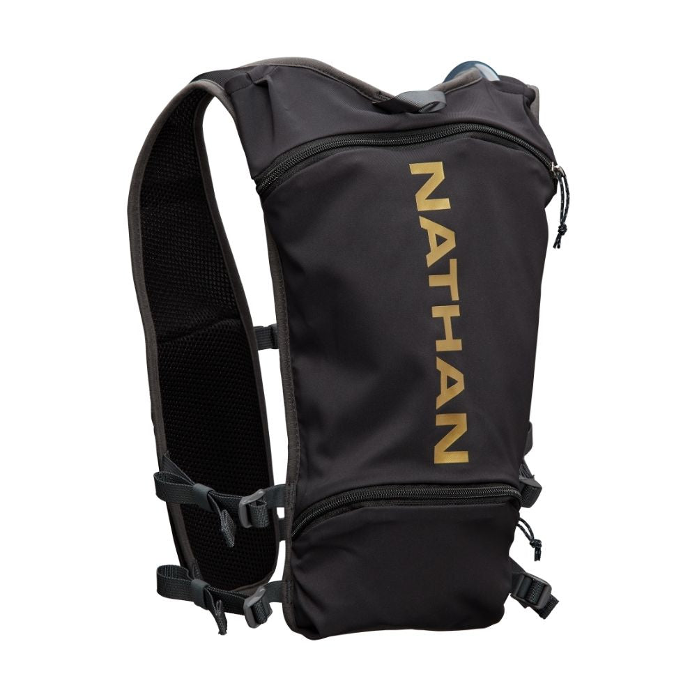 Nathan QuickStart 2 4L Hydration Pack - BlackToe Running#colour_black-gold