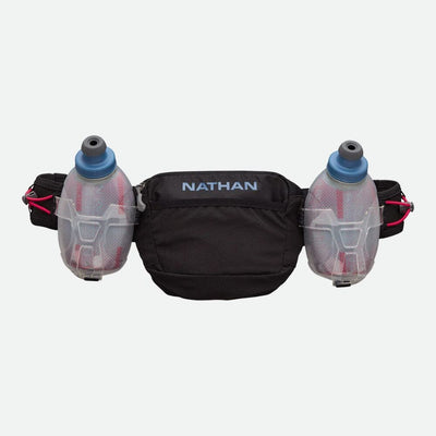 Nathan Trail Mix Plus Insulated Hydration Belt 3.0 - BlackToe Running#colour_black-deep-blue