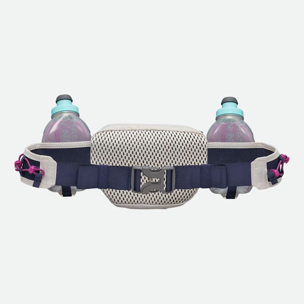 Nathan Trail Mix Plus Insulated Hydration Belt 3.0 - BlackToe Running#colour_vapor-grey-magenta