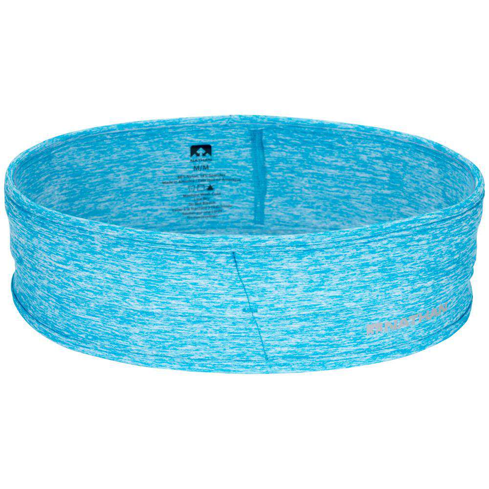 Nathan The Hipster Waist Pack Carry Your Stuff - BlackToe Running#colour_heathered-blue