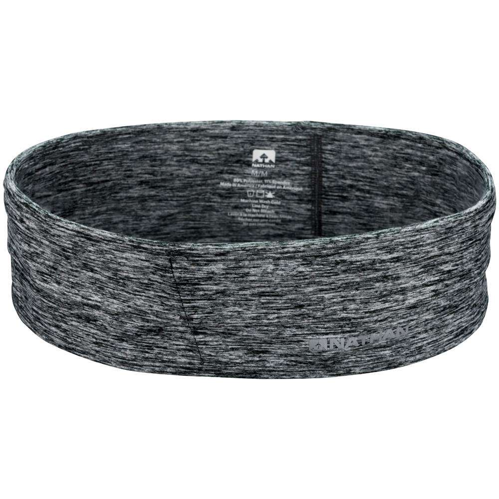 Nathan The Hipster Waist Pack Carry Your Stuff - BlackToe Running#colour_heathered-grey