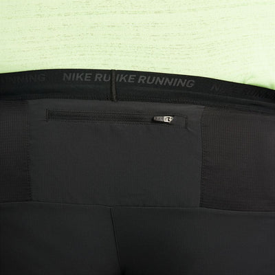 Nike Men's Dri-FIT Stride 7' Brief Lined Running Shorts - BlackToe Running#colour_black-reflective-silver
