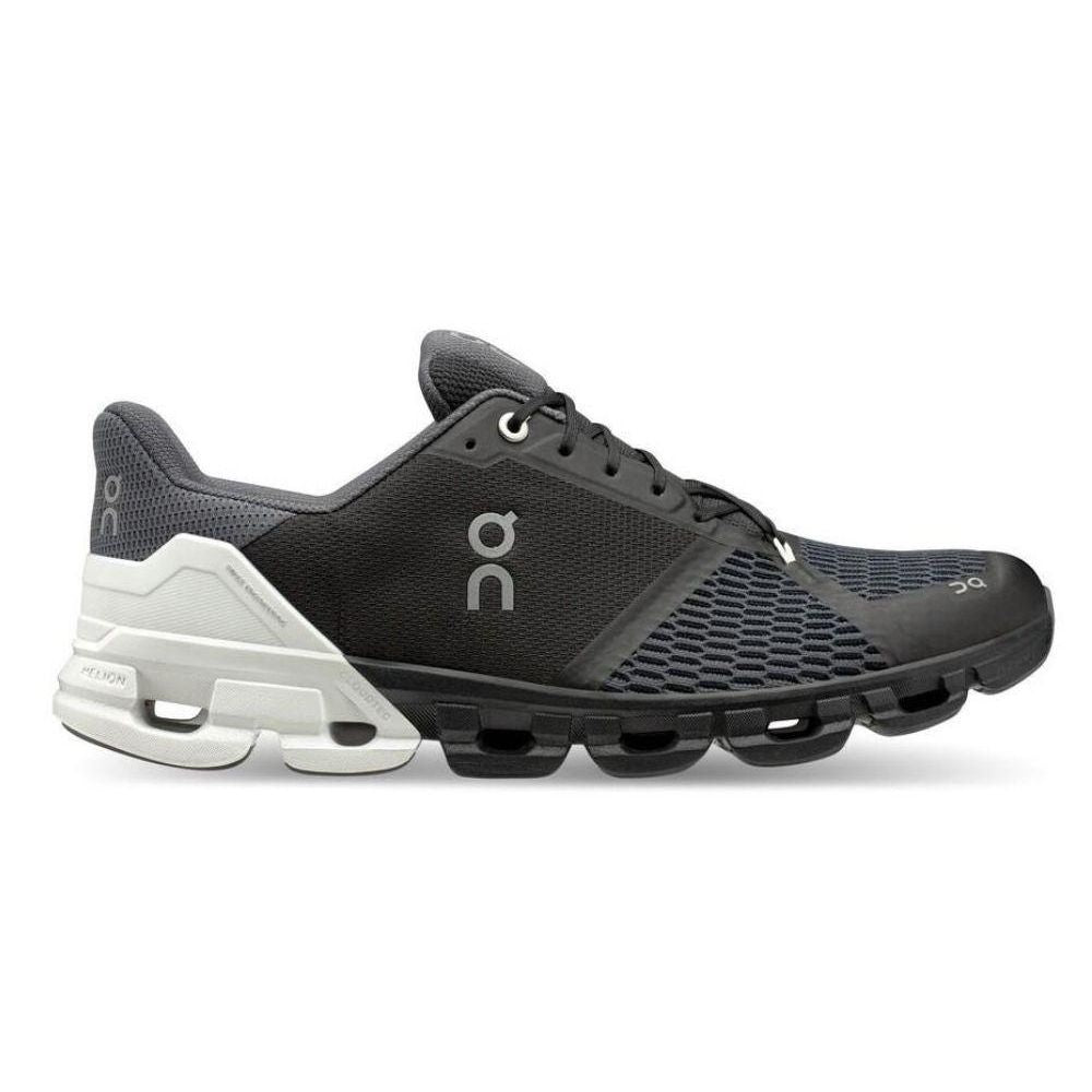 On Running Men's Cloudflyer - BlackToe Running#colour_black-white