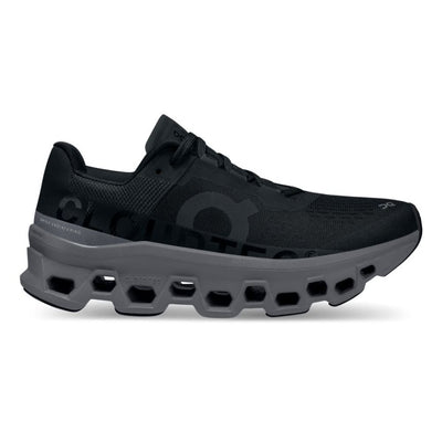 On Running Women's Cloudmonster - BlackToe Running#colour_black-magnet