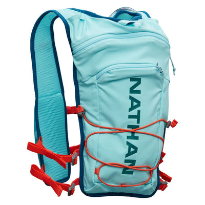 Nathan QuickStart 2 6L Hydration Pack - BlackToe Running#colour_breezy-blue-storm-green
