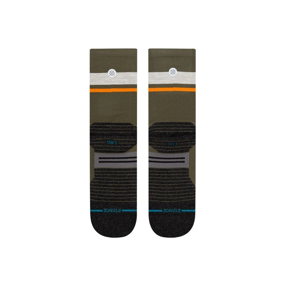 Stance - Run Quota - Crew Socks - BlackToe Running - 