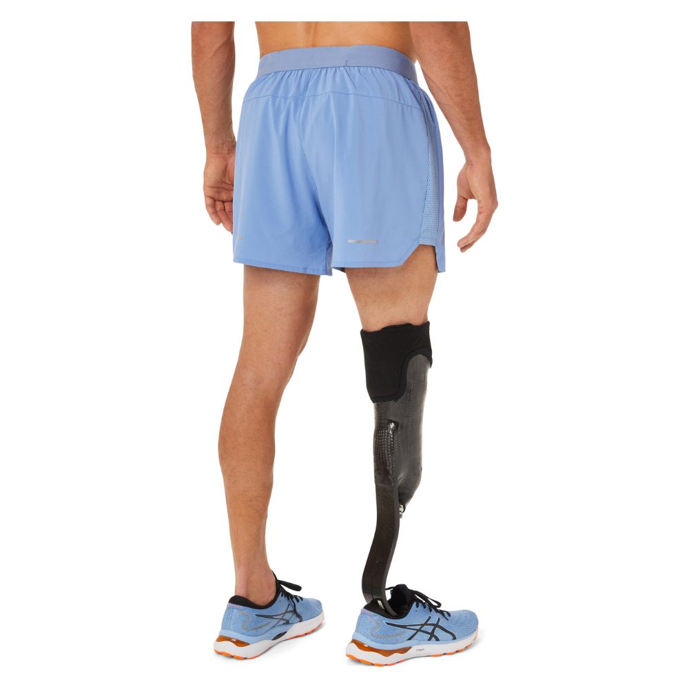 Asics Men's Road 5in Short Men's Bottoms - BlackToe Running#colour_blue-harmony