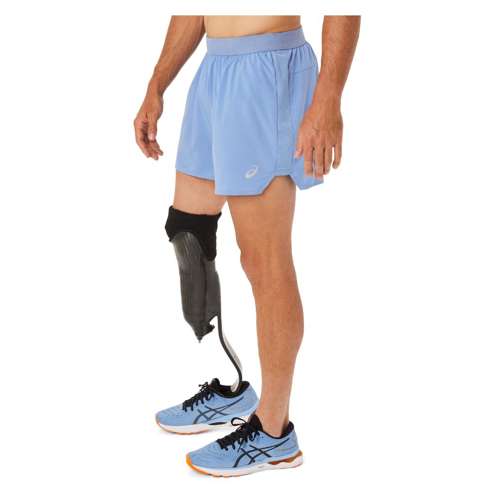 Asics Men's Road 5in Short Men's Bottoms - BlackToe Running#colour_blue-harmony