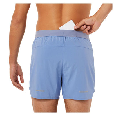 Asics Men's Road 5in Short Men's Bottoms - BlackToe Running#colour_blue-harmony