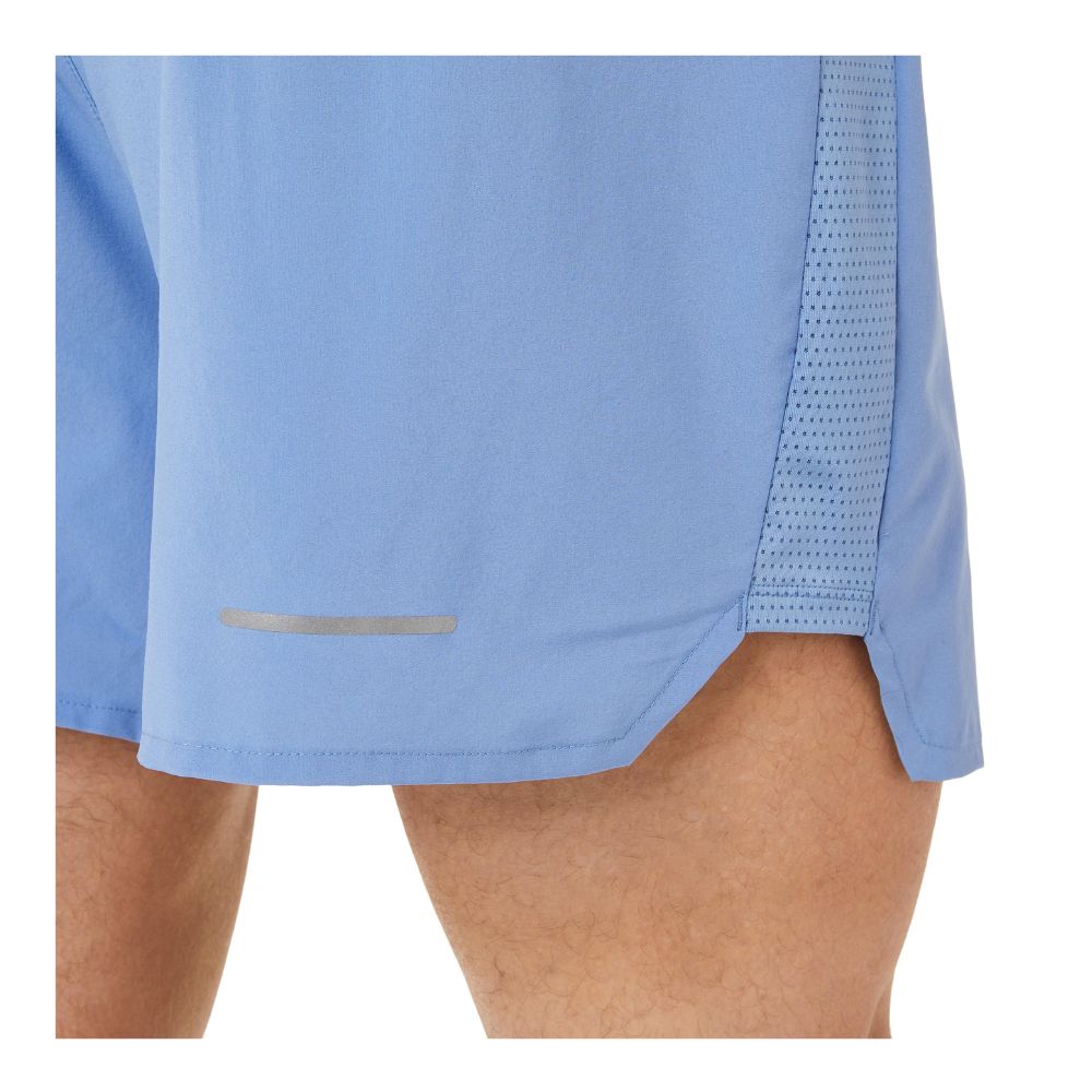 Asics Men's Road 5in Short Men's Bottoms - BlackToe Running#colour_blue-harmony