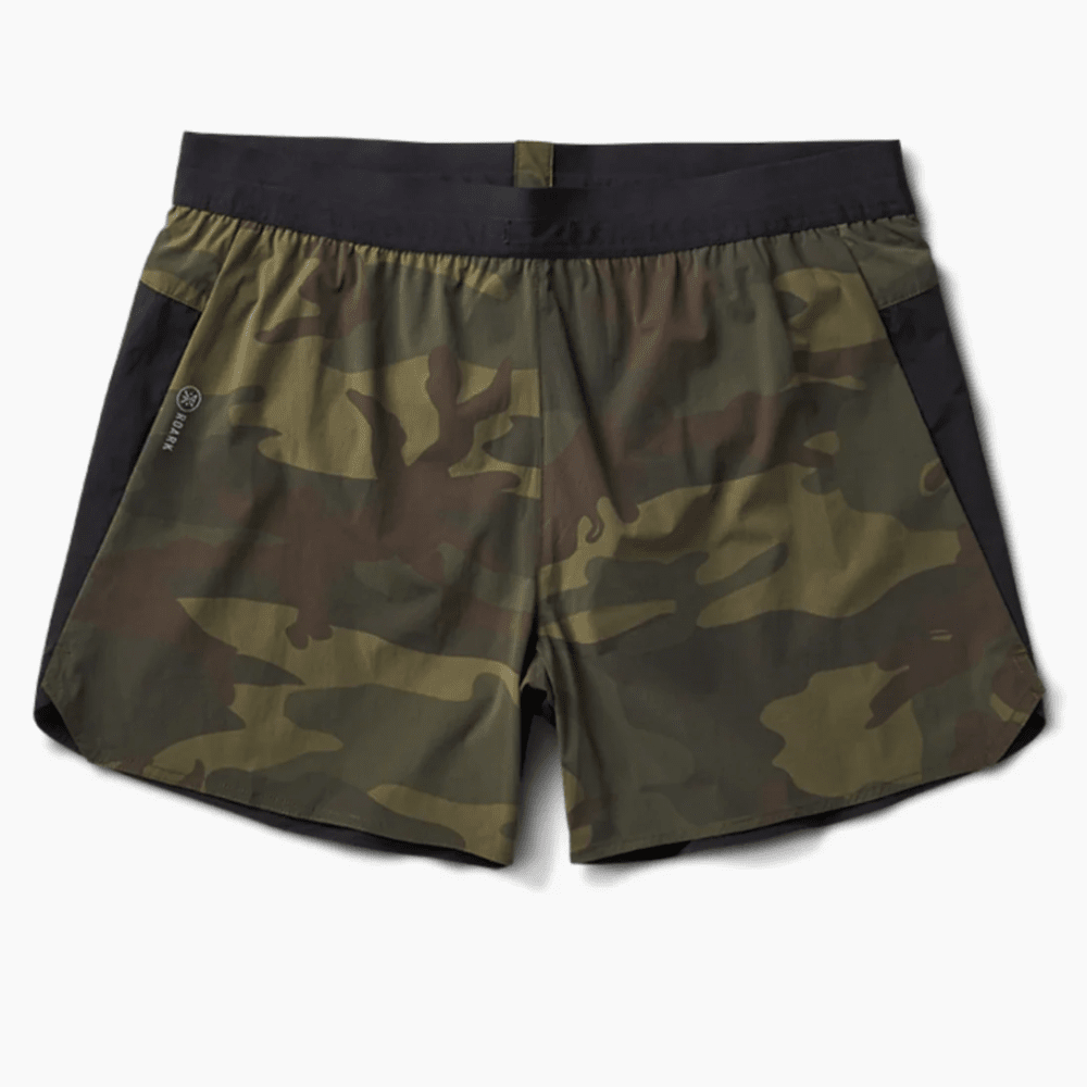 Roark Alta Men's Shorts - BlackToe Running#colour_camo