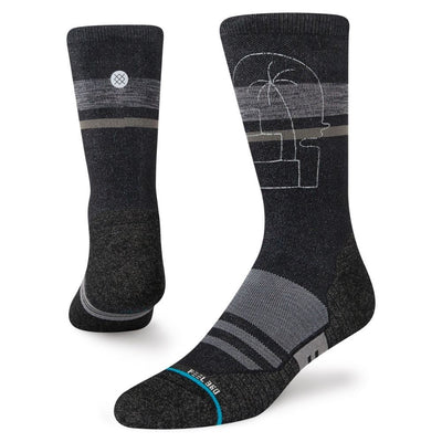 Stance - Run Dispatch - Crew Socks - BlackToe Running - Medium 