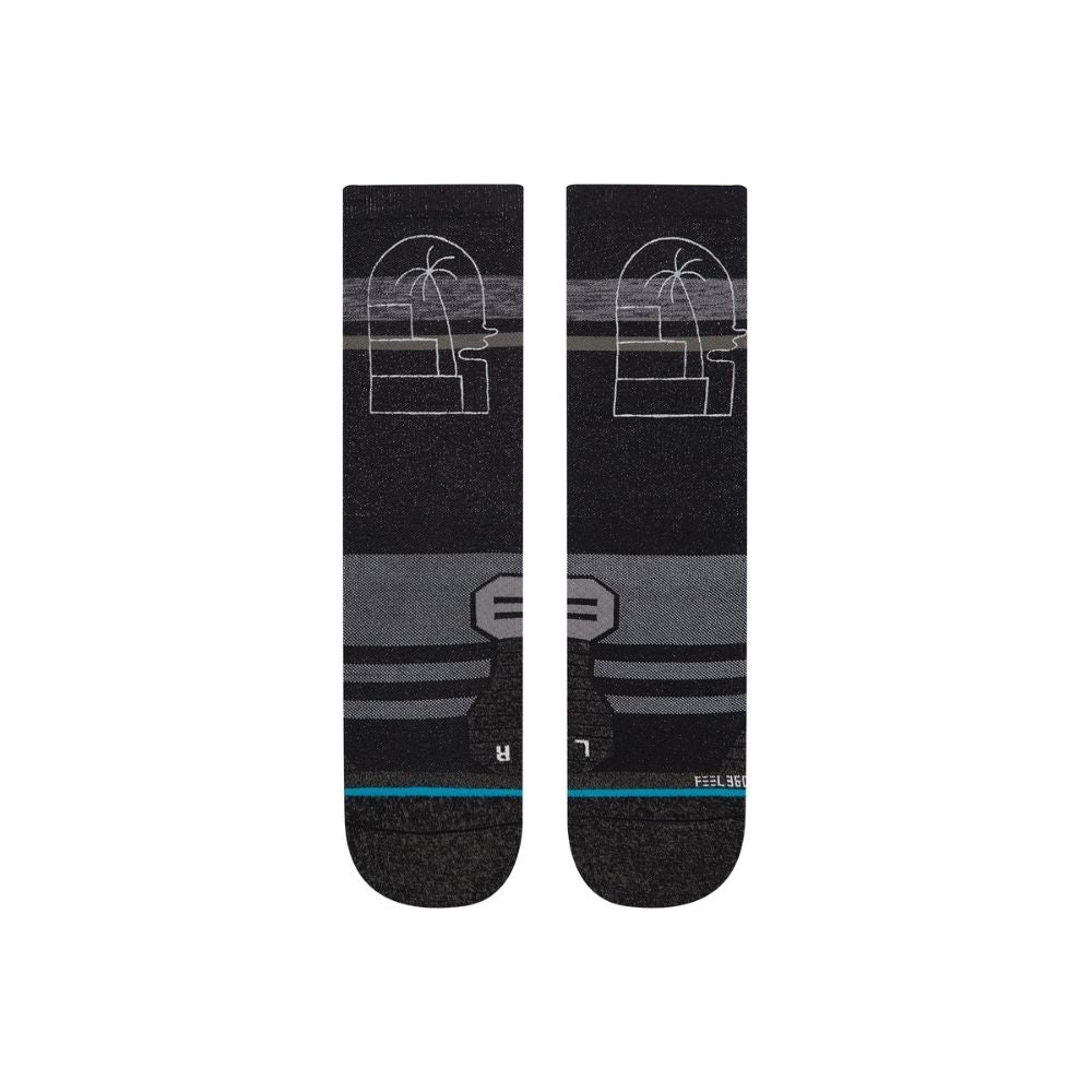 Stance - Run Dispatch - Crew Socks - BlackToe Running - 