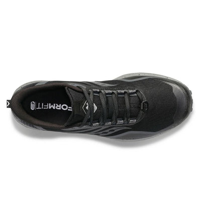Saucony Women's Peregrine 12 - BlackToe Running#colour_black-charcoal