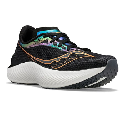Saucony Women's Endorphin Pro 3 - BlackToe Running#colour_black-goldstruck