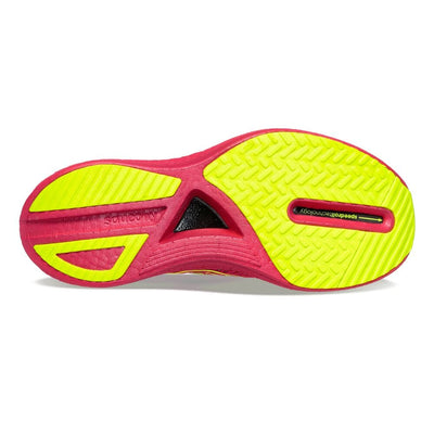 Saucony Women's Endorphin Pro 3 - BlackToe Running#colour_red-rose