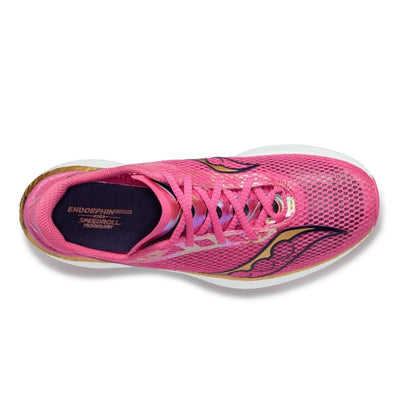 Saucony Women's Endorphin Pro 3 - BlackToe Running#colour_prospect-quartz