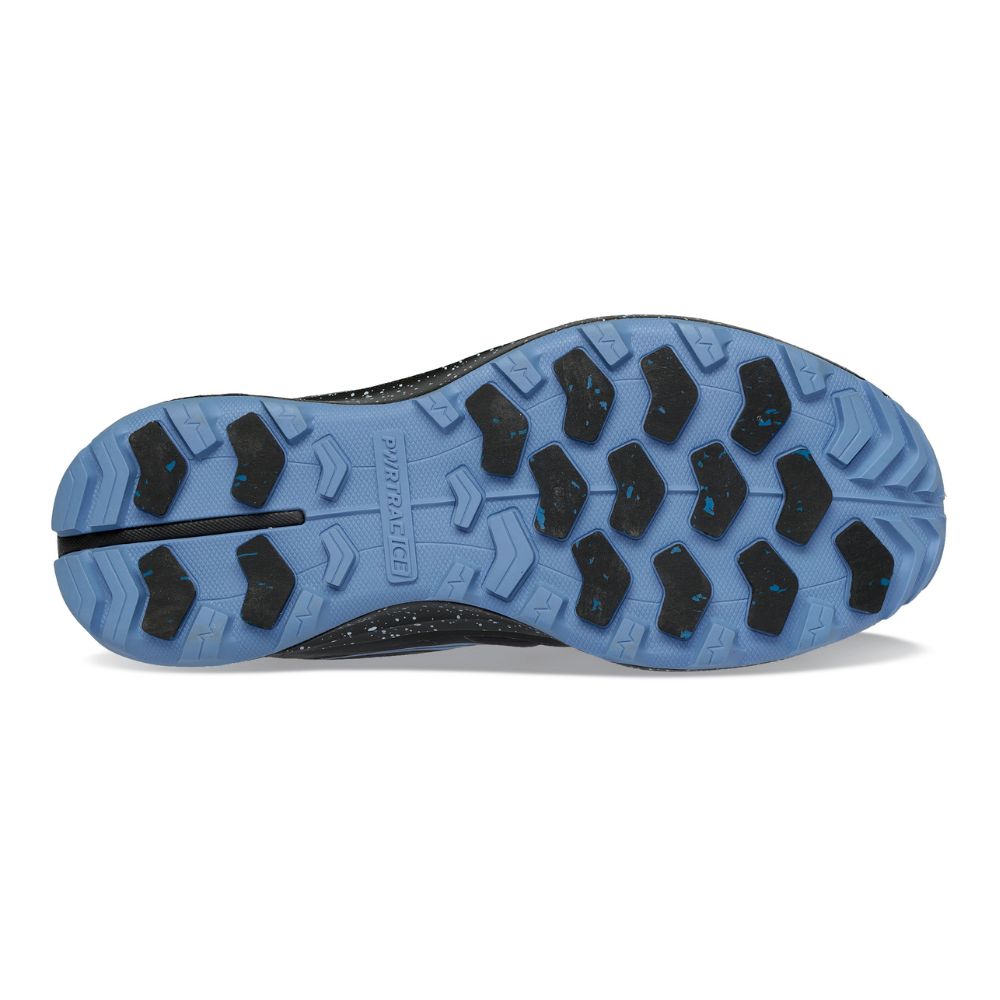 Saucony Women's Peregrine ICE+ 3 Women's Shoes - BlackToe Running