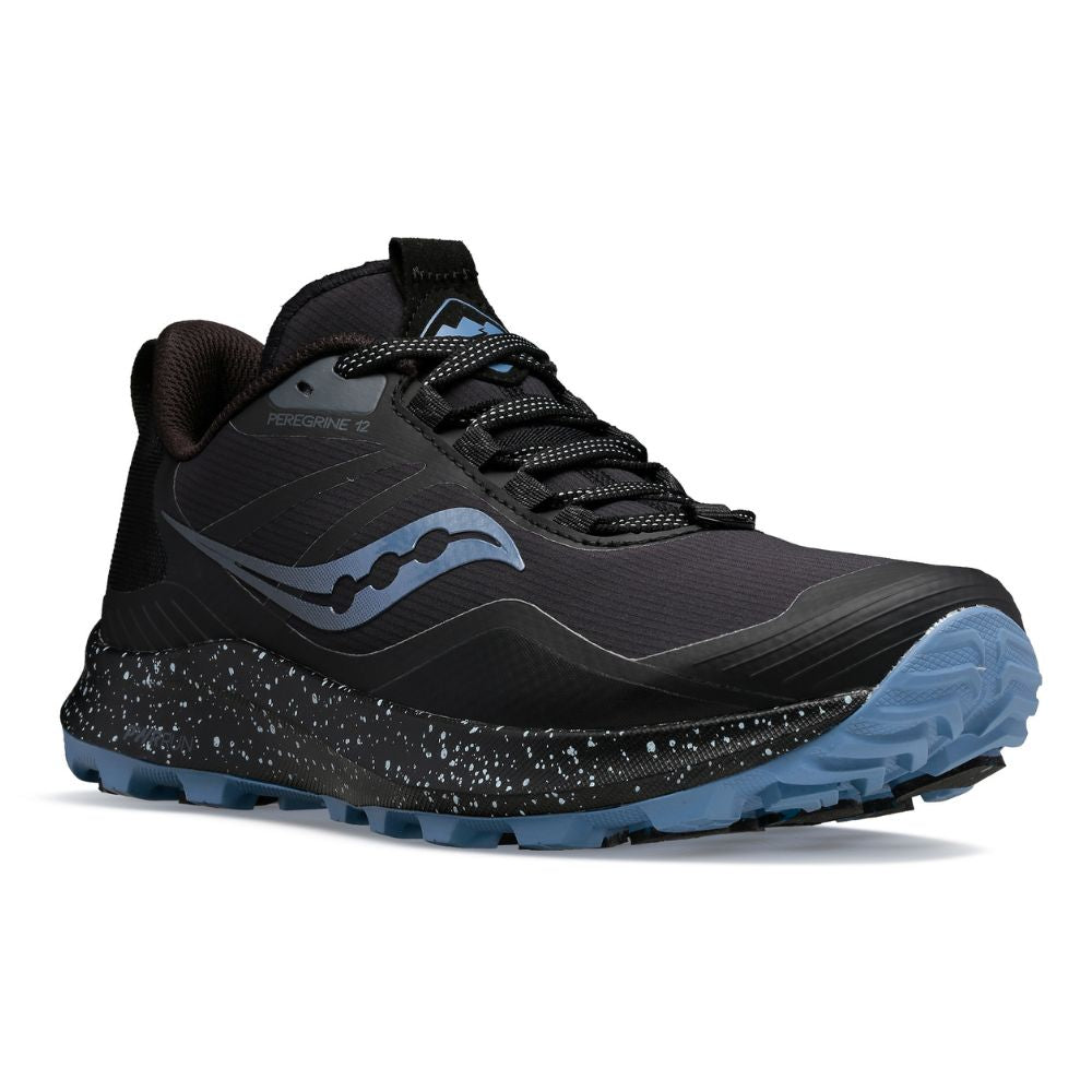 Saucony Women's Peregrine ICE+ 3 Women's Shoes - BlackToe Running