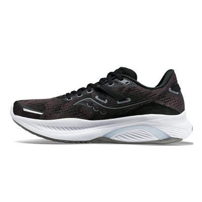 Saucony Women's Guide 16 Women's Shoes - BlackToe Running#colour_black-white