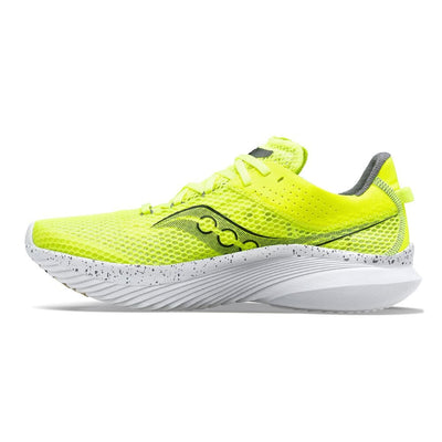 Saucony Women's Kinvara 14 Women's Shoes - BlackToe Running#colour_citron-black