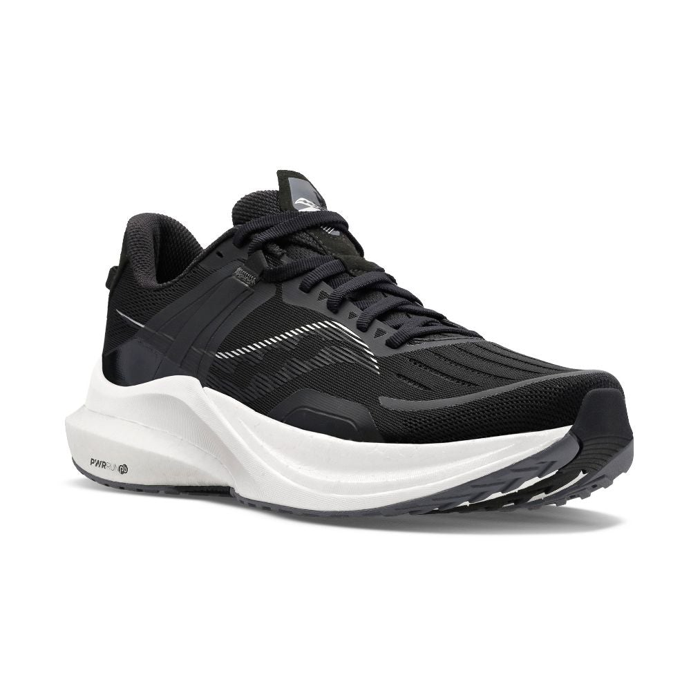 Saucony Men's Tempus - BlackToe Running#colour_black-fog