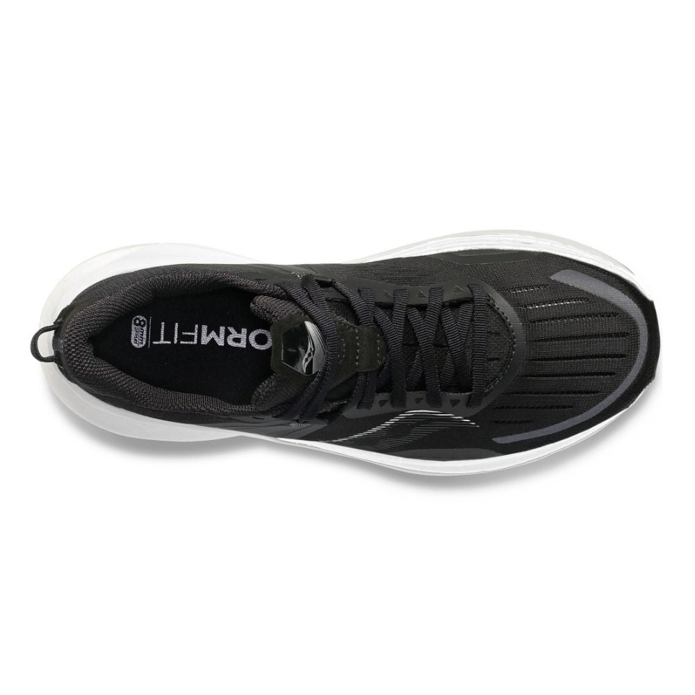 Saucony Men's Tempus - BlackToe Running#colour_black-fog