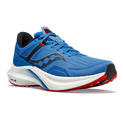 Saucony Men's Tempus - BlackToe Running#colour_hydro-poppy