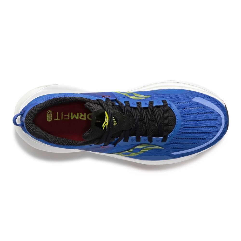 Saucony Men's Tempus - BlackToe Running#colour_blue-raz-acid