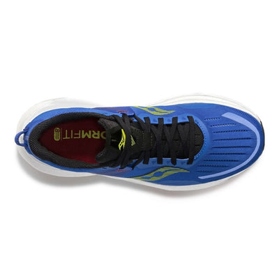 Saucony Men's Tempus - BlackToe Running#colour_blue-raz-acid