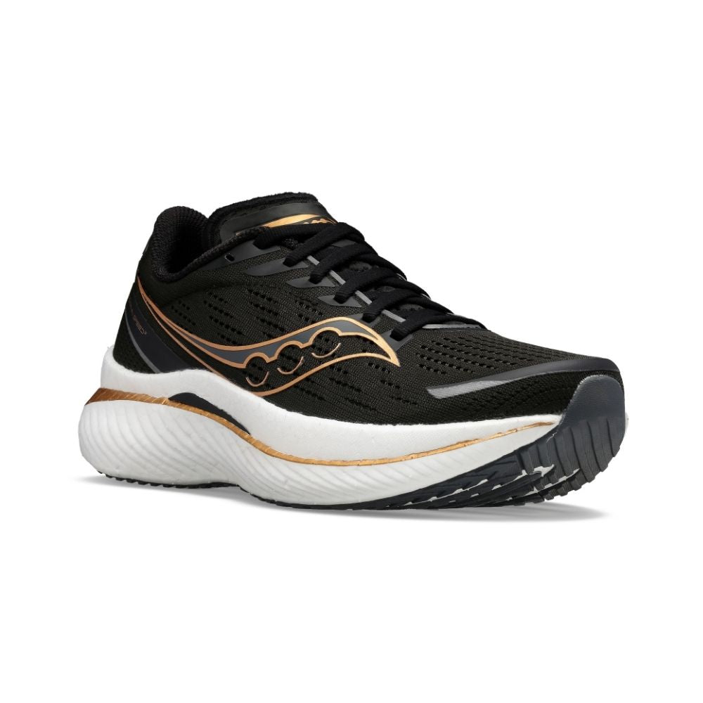 Saucony Men's Endorphin Speed 3 - BlackToe Running#colour_black-goldstruck
