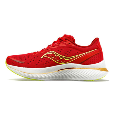 Saucony Men's Endorphin Speed 3 Men's Shoes - BlackToe Running#colour_red-poppy
